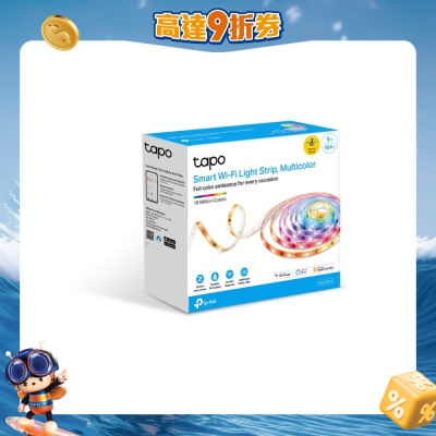 TP-Link - Tapo L930-5 Smart Wi-Fi Light Strip, Multicolor, 5M
