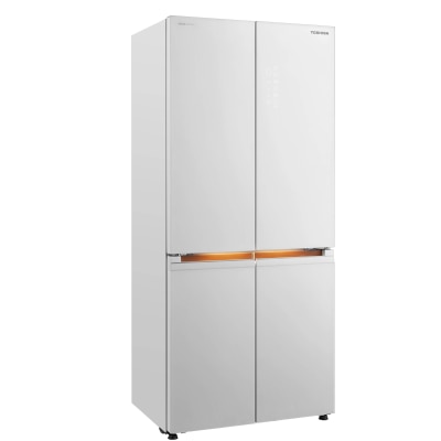TOSHIBA 东芝 GR-RF698WI-PGA(67) - Japandi 日系十字门嵌入式冰箱 526(L) 嵌入式雪柜
