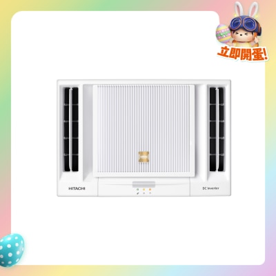HITACHI - RAW-ZH13CCK 1.5HP New Twin Flow Inverter Window Type Air Conditioner Window Air Conditioner