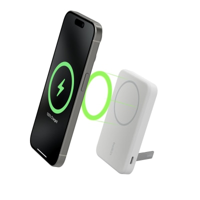 BELKIN 贝尔金 - BoostCharge Pro 磁吸无线行动电源 (Qi2 / 15W / 5K / 内置支架)