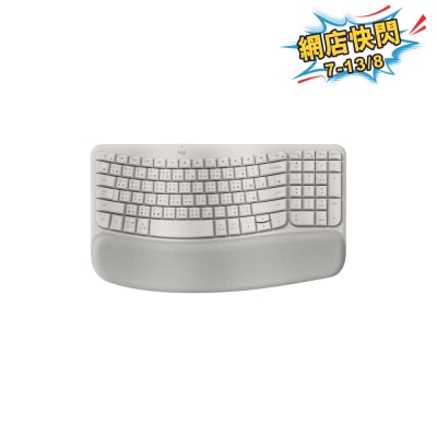 LOGITECH 羅技 - Wave Keys 人體工學鍵盤 (中文版)
