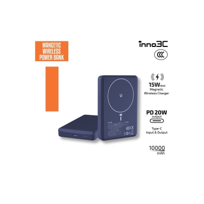 inno3C - M7 Magnetic Wireless Power Bank 10000mAh Power Bank