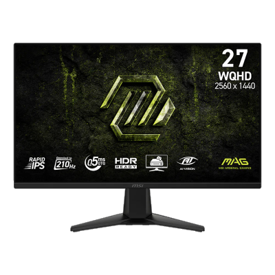 MSI 微星 - MAG 275QF E21 27" 2K 210Hz Rapid IPS 电竞显示屏