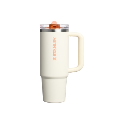 Stanley - Stanley 30oz The Quencher ProTour Flip Straw Tumbler Cream Apricot Gloss