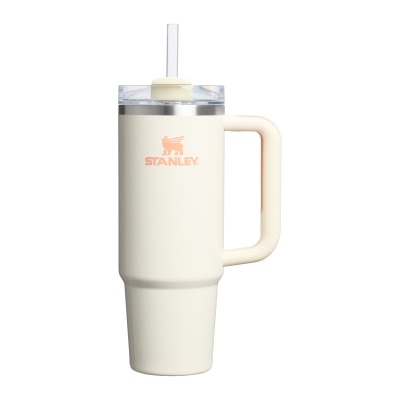 Stanley - Stanley 30oz The Quencher H2.0 Flowstate™ Tumbler Cream Apricot Gloss