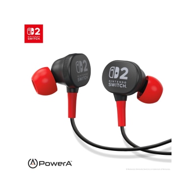 PowerA - Nintendo Switch 2 Officially Licensed Wired Earbuds
