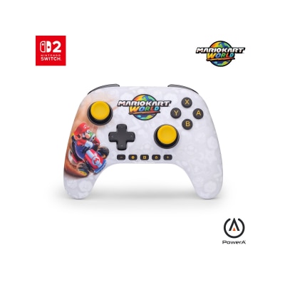PowerA - 任天堂 Switch 2 官方授權無線遊戲手掣 - 瑪利歐賽車世界 (NSGP0571-01)