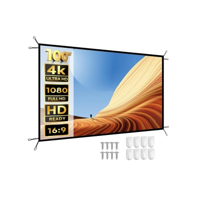 Yaber - YS-100F 防水抗皱高清4K 100吋便携萤幕