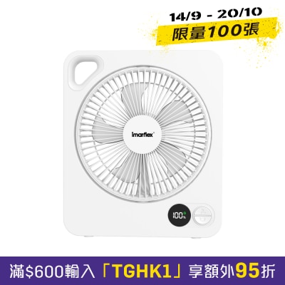 IMARFLEX IFB 18DC 7" USB MINI BOX FAN image