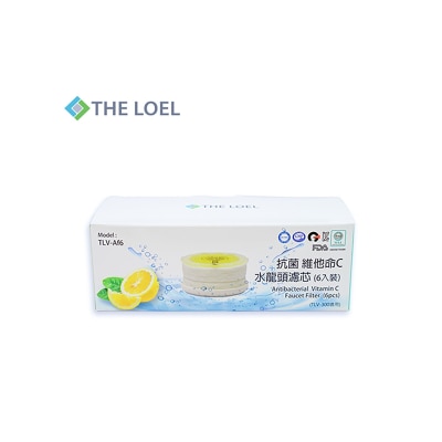 The LOEL - TLV-AF6 6入Vita 抗菌濾芯 (適用於TLV300 除氯水龍頭濾水器)