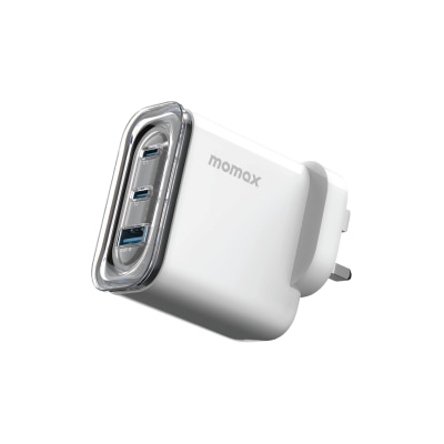 Momax - UM52 1-Charge Flow 80W 三輸出桌面 GaN 充電座 充電器