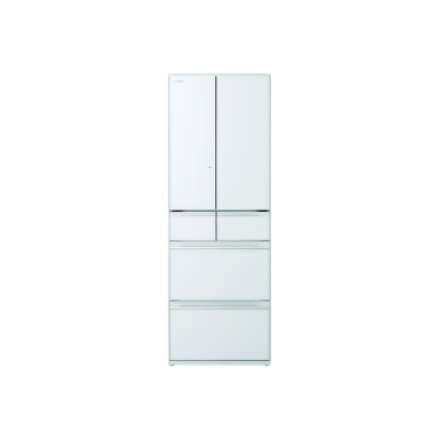 HITACHI - R-HV490YH XW 6-Door Inverter Fridge (Crystal White) Fridge