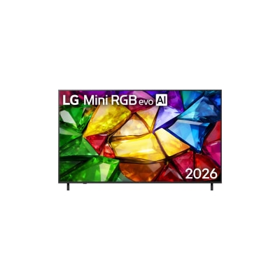 LG 乐金 - Mini RGB evo AI MRGB85 4K 智能电视 2026