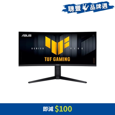ASUS 華碩 - TUF Gaming VG34WQL5A 34吋 200Hz 曲面電競顯示器