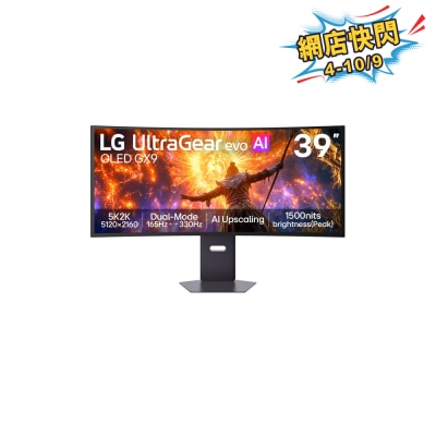 LG 乐金 UltraGear™ evo 39GX950B B 39" 5K2K OLED 165Hz 电竞显示屏 image