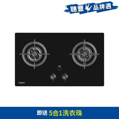 WHIRLPOOL 惠而浦 - GWG7520TH 75厘米兩頭氣體爐 (煤氣) 嵌入式氣體爐