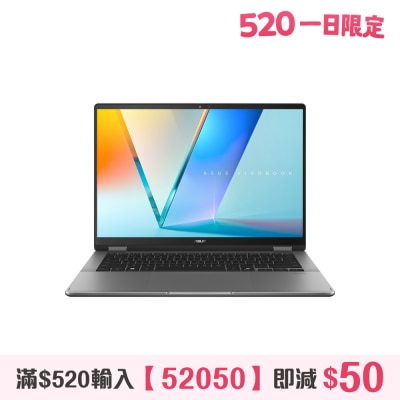ASUS 华硕 - Vivobook 14 Flip TP3407SA-MG5R011WT 手提电脑