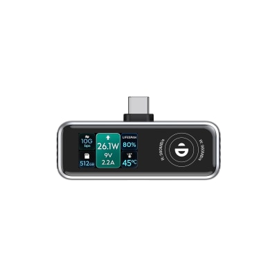 Choetech MSE023 USB C Magnetic Portable SSD with Digital Display 512GB image