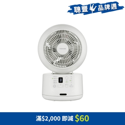 TOSHIBA 東芝 - F-DCE70HK(W) 6吋變頻直流空氣循環扇 風扇