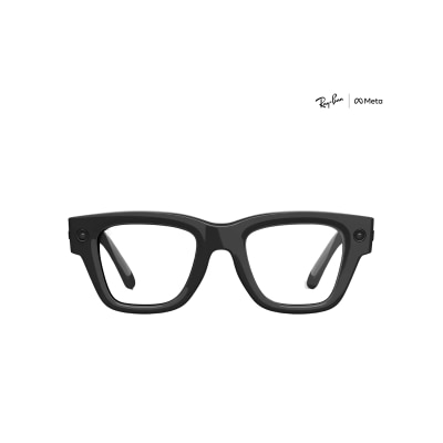 Ray-Ban - Meta Display 智能眼鏡 - 大 / 亮黑色 內附 Size 3 手環