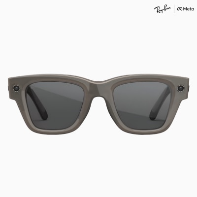 Ray-Ban - Meta Display 智能眼鏡 - 大 / 亮沙色 內附 Size 2 手環