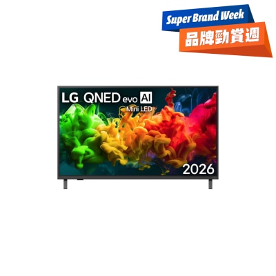 LG 乐金 - QNED evo AI QNED80 Mini LED 4K 智能电视 2026