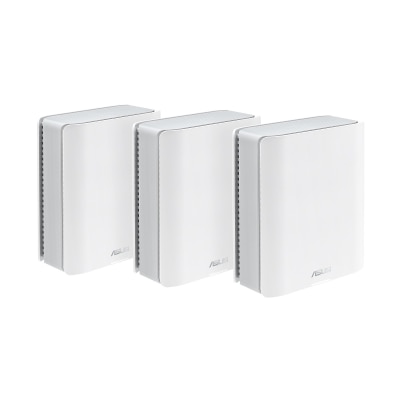 ASUS - ZenWiFi BD4 Tri-band WiFi 7 Smart AiMesh Extendable Router (3-pack)