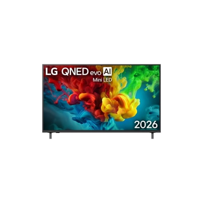 LG 乐金 - LG QNED evo AI QNED82 Mini LED 4K 智能电视 2026
