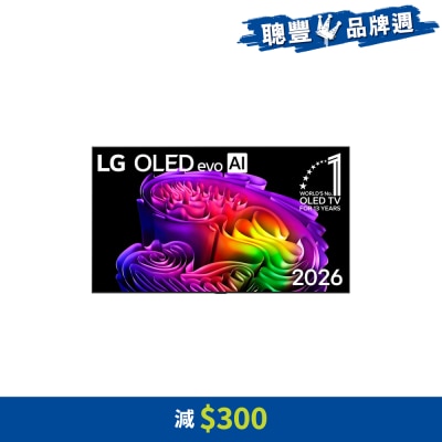 LG 樂金 - OLED evo AI G6 4K Smart TV 2026