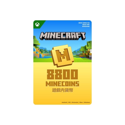 MICROSOFT Minecraft Minecoins Pack: 8800 Coins (Digital Code) image