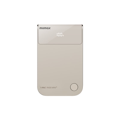 Momax - IP171L 1-Pac Pass Mini⁺ 10000mAh 2in1 Battery Pack with Built-in Retractable Cable Power Bank