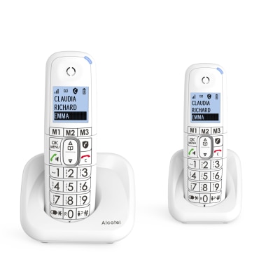 ALCATEL 阿爾卡特 - XL785 Duo 大字鍵無線家居電話雙子機套裝