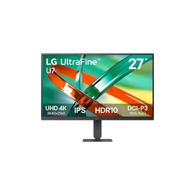 LG 乐金 - UltraFine™ U7 27U711B-B 27" UHD 4K IPS 显示屏