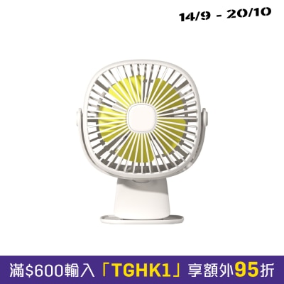 Batus Batus DF2003W 充電式座檯夾風扇 白色 風扇 image