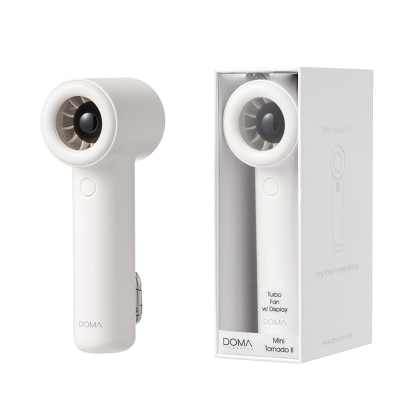 DOMA - DOMA FF-252(W) Mini Tornado Turbo Fan II (White) Fan