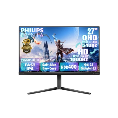 PHILIPS 飛利浦 - EVNIA 27M2N5500XD 27" Fast IPS 雙模式電競顯示器