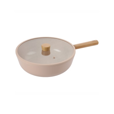 Neoflam - FIKA MINI PEACH Wok 30cm with Lid (IH)
