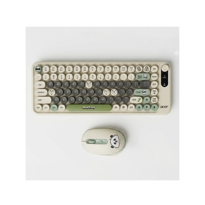 ACER AD KM OC003 Wireless Keyboard & Mouse Combo (Panda Friends Ed.) image
