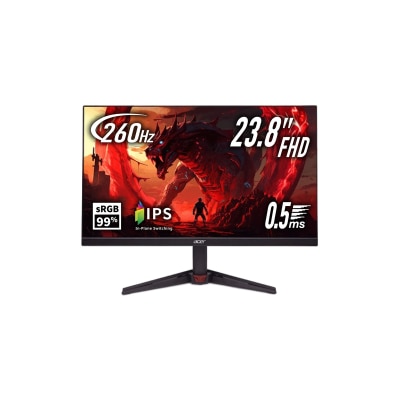 ACER 宏碁 - NITRO VG240Y W5bmiipx 24" 260Hz FHD 電競顯示屏