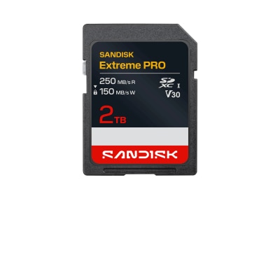 SANDISK - SDSDXXD Extreme PRO 2TB SDXC Card