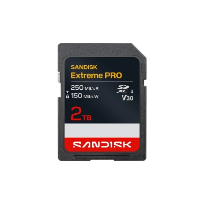 SanDisk - SDSDXXD Extreme PRO 2TB SDXC Card 存储卡