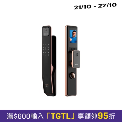Delta M6 超靜音人臉指靜脈電子門鎖 image