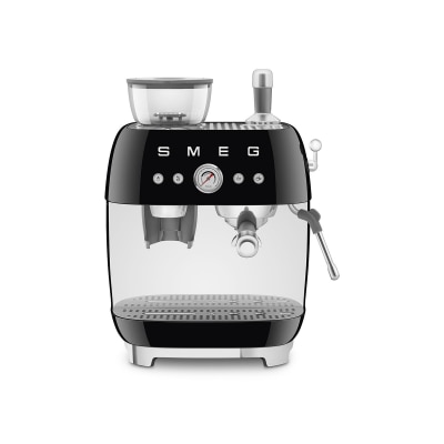 Smeg - EGF03BLUK 内置咖啡研磨手动意式咖啡机 半自动咖啡机