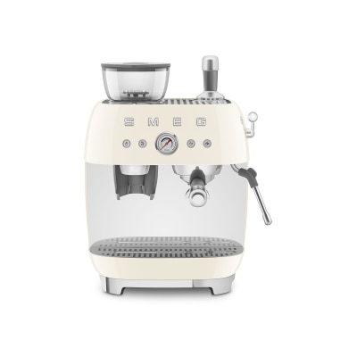 Smeg - EGF03CRUK 內置咖啡研磨手動義式咖啡機 半自動咖啡機