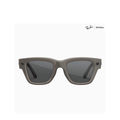 Ray Ban Meta Display Large Shiny Sand with Neural Band Size 1 image