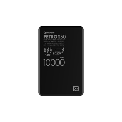 ACCUTONE PETRO S60 10000mAh Semi Solid state Wireless Magsafe Power Bank Power Bank image