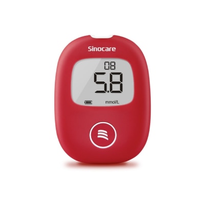 Sinocare Safe AQ Smart Blood Glucose Meter Set (Machine + 50 Strip + 50 Lancets) image