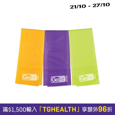 Gofit Latex Free Single Flat Bands Kit image