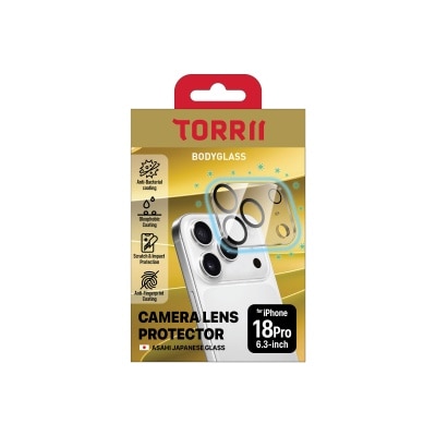 Torrii iPhone 18 Pro 抗菌塗層相機鏡頭玻璃保護貼 image