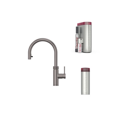 Quooker Flex Round 水龍頭連 PRO 3 3 公升滾水箱 及 CUBE水箱 (過濾凍水和有氣凍水)